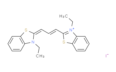 CAS No. 905-97-5, 3-Ethyl-2-((1E,3Z)-3-(3-ethylbenzo[d]thiazol-2(3H)-ylidene)prop-1-en-1-yl)benzo[d]thiazol-3-ium iodide