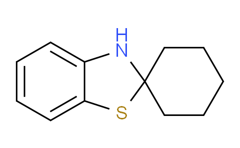 CAS No. 182-53-6, 3H-Spiro[benzo[d]thiazole-2,1'-cyclohexane]