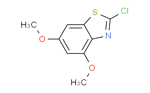 CAS No. 1023559-29-6, 2-chloro-4,6-dimethoxybenzo[d]thiazole