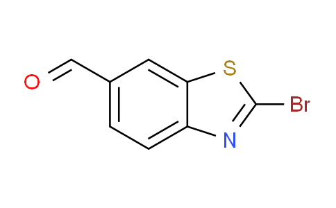 CAS No. 1025452-30-5, 2-Bromobenzo[d]thiazole-6-carbaldehyde