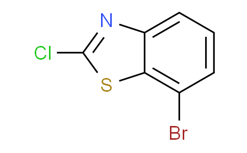 CAS No. 1188227-29-3, 7-Bromo-2-chlorobenzo[d]thiazole