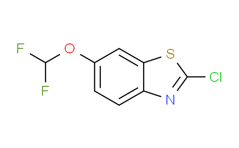 CAS No. 1261786-73-5, 2-Chloro-6-(difluoromethoxy)benzo[d]thiazole