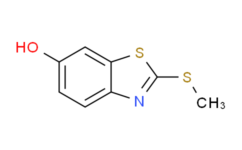 CAS No. 74537-49-8, 2-(Methylthio)benzo[d]thiazol-6-ol