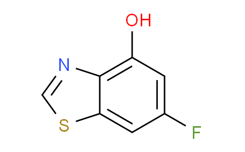 CAS No. 1665288-66-3, 6-Fluorobenzo[d]thiazol-4-ol