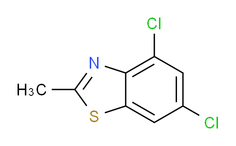 CAS No. 62248-12-8, 4,6-Dichloro-2-methylbenzo[d]thiazole