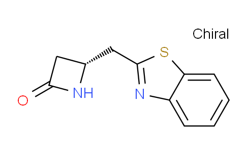 CAS No. 250135-85-4, (R)-4-(Benzo[d]thiazol-2-ylmethyl)azetidin-2-one