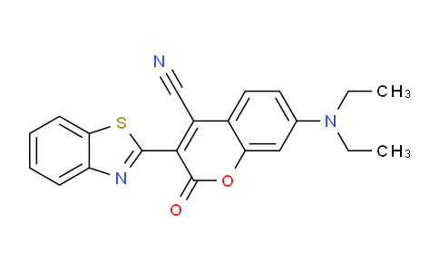 CAS No. 70546-25-7, 3-(Benzo[d]thiazol-2-yl)-7-(diethylamino)-2-oxo-2H-chromene-4-carbonitrile