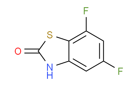 CAS No. 898747-61-0, 5,7-Difluorobenzo[d]thiazol-2(3H)-one