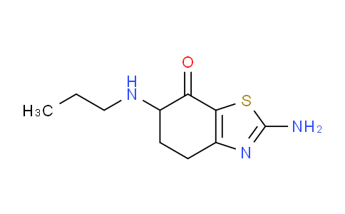 CAS No. 1286047-33-3, 2-Amino-6-(propylamino)-5,6-dihydrobenzo[d]thiazol-7(4H)-one