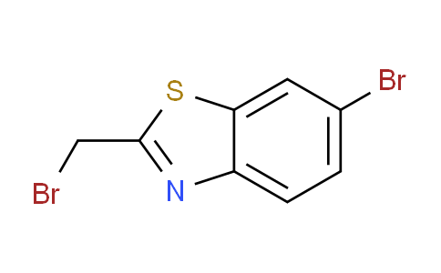 CAS No. 110704-14-8, 6-Bromo-2-(bromomethyl)benzo[d]thiazole