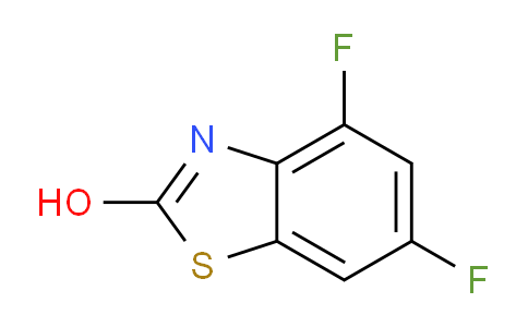 CAS No. 1188052-43-8, 4,6-Difluorobenzo[d]thiazol-2-ol