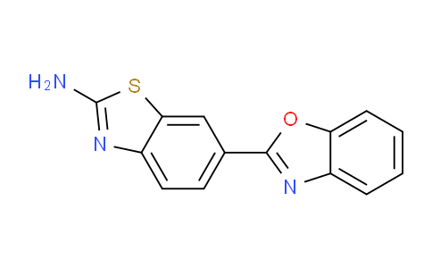 CAS No. 301321-03-9, 6-Benzooxazol-2-ylbenzothiazol-2-ylamine