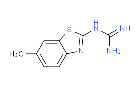 CAS No. 86328-44-1, 1-(6-Methylbenzo[d]thiazol-2-yl)guanidine