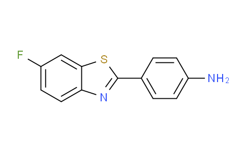 CAS No. 328087-15-6, 2-(4-Aminophenyl)-6-fluorobenzothiazole