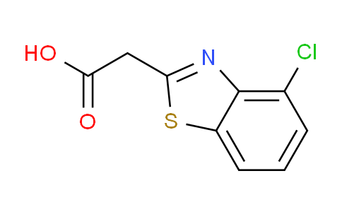 CAS No. 1188165-88-9, 2-(4-Chlorobenzo[d]thiazol-2-yl)acetic acid