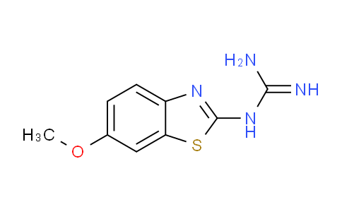 CAS No. 86328-45-2, 1-(6-Methoxybenzo[d]thiazol-2-yl)guanidine