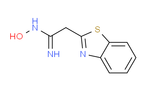 CAS No. 676120-26-6, 2-(Benzo[d]thiazol-2-yl)-N-hydroxyacetimidamide