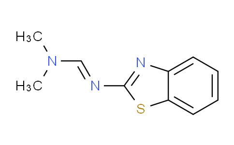 CAS No. 853356-13-5, N'-(Benzo[d]thiazol-2-yl)-N,N-dimethylformimidamide