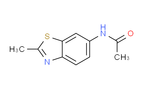 CAS No. 68867-19-6, N-(2-Methylbenzo[d]thiazol-6-yl)acetamide
