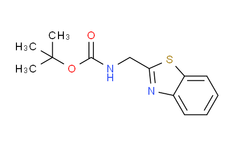 CAS No. 864738-25-0, tert-Butyl (benzo[d]thiazol-2-ylmethyl)carbamate