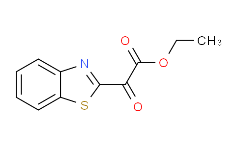 20474-55-9 | Ethyl 2-(benzo[d]thiazol-2-yl)-2-oxoacetate