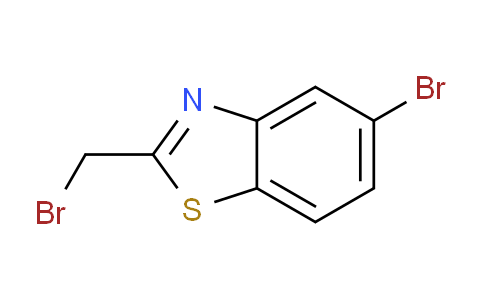 CAS No. 110704-13-7, 5-bromo-2-(bromomethyl)-1,3-benzothiazole