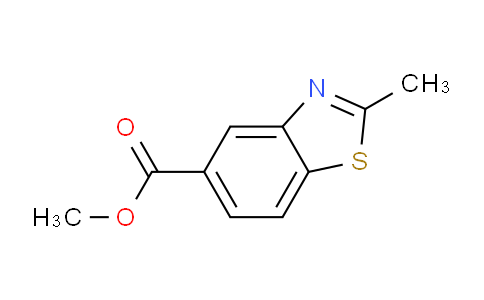 CAS No. 32770-98-2, methyl 2-methylbenzo[d]thiazole-5-carboxylate