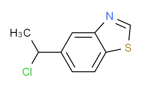 CAS No. 1884155-70-7, 5-(1-chloroethyl)benzo[d]thiazole