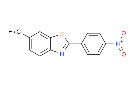 CAS No. 488722-57-2, 6-Methyl-2-(4-nitrophenyl)benzothiazole