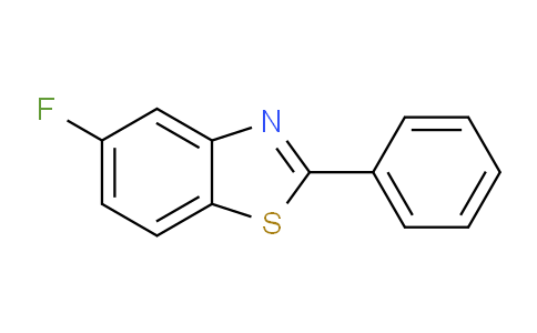 CAS No. 1629-93-2, 5-Fluoro-2-phenylbenzo[d]thiazole