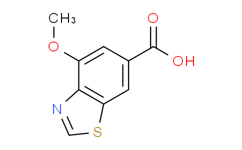 CAS No. 739365-24-3, 4-methoxy-1,3-benzothiazole-6-carboxylic acid