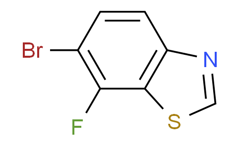 CAS No. 2306278-05-5, 6-bromo-7-fluoro-1,3-benzothiazole