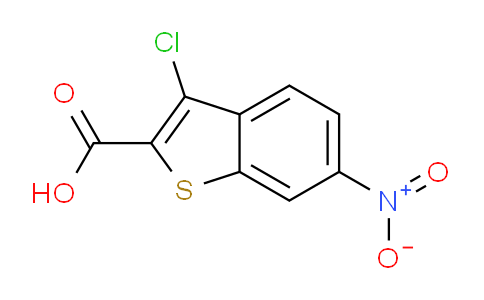 CAS No. 34576-91-5, 3-chloro-6-nitro-1-benzothiophene-2-carboxylic acid