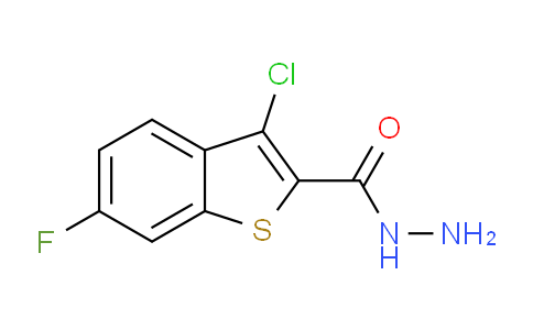 CAS No. 329219-36-5, 3-chloro-6-fluoro-1-benzothiophene-2-carbohydrazide