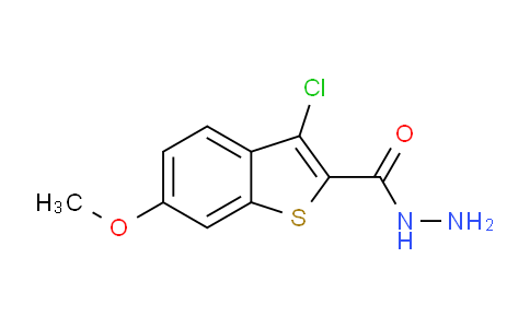 CAS No. 142137-98-2, 3-chloro-6-methoxy-1-benzothiophene-2-carbohydrazide