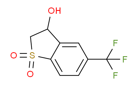 CAS No. 2070896-47-6, 3-Hydroxy-5-(trifluoromethyl)-2,3-dihydrobenzothiophene 1,1-Dioxide