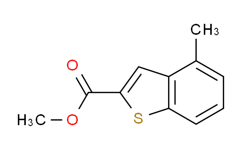 CAS No. 146137-98-6, methyl 4-methylbenzo[b]thiophene-2-carboxylate