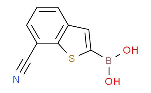 CAS No. 1119899-37-4, (7-Cyanobenzo[b]thiophen-2-yl)boronic acid