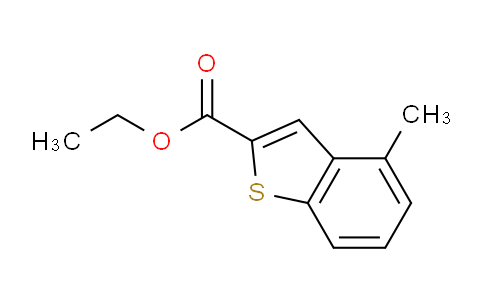 CAS No. 1260109-75-8, ethyl 4-methylbenzo[b]thiophene-2-carboxylate