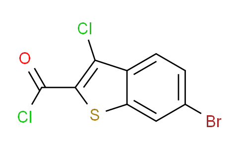 CAS No. 75212-27-0, 6-bromo-3-chlorobenzo[b]thiophene-2-carbonyl chloride