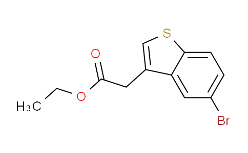 CAS No. 17266-44-3, ethyl 2-(5-bromobenzo[b]thiophen-3-yl)acetate
