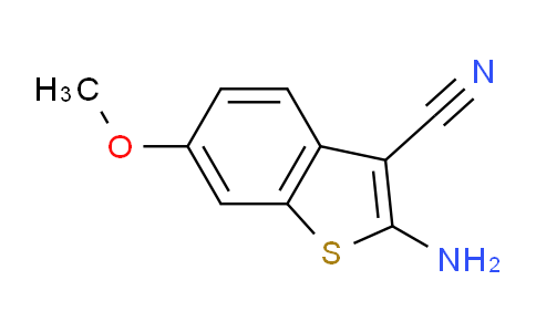 CAS No. 221061-11-6, 2-amino-6-methoxybenzo[b]thiophene-3-carbonitrile