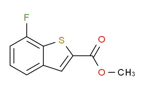 CAS No. 550998-54-4, Methyl 7-fluoro-1-benzothiophene-2-carboxylate