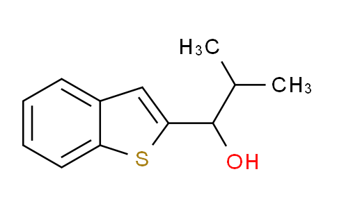 CAS No. 70445-84-0, 1-(benzo[b]thiophen-2-yl)-2-methylpropan-1-ol