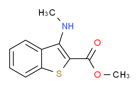 CAS No. 83716-04-5, methyl 3-(methylamino)benzo[b]thiophene-2-carboxylate