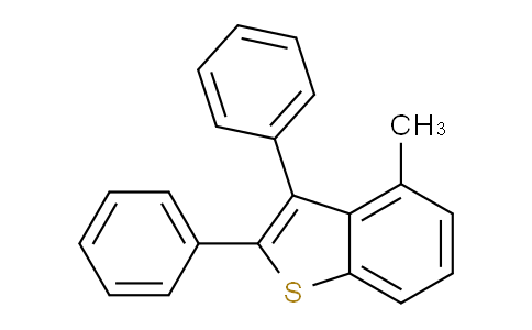 CAS No. 84224-69-1, 4-methyl-2,3-diphenylbenzo[b]thiophene