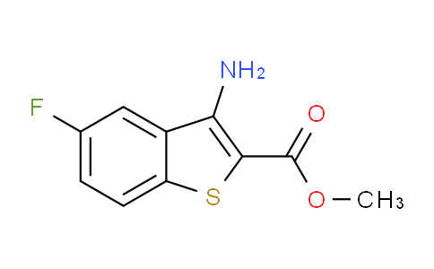 CAS No. 835912-83-9, methyl 3-amino-5-fluorobenzo[b]thiophene-2-carboxylate