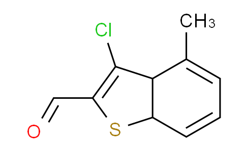 CAS No. 84258-82-2, 3-chloro-4-methyl-3a,7a-dihydrobenzo[b]thiophene-2-carbaldehyde