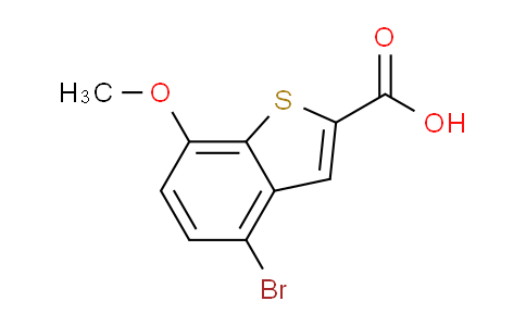 DY752434 | 88791-16-6 | 4-bromo-7-methoxybenzo[b]thiophene-2-carboxylic acid