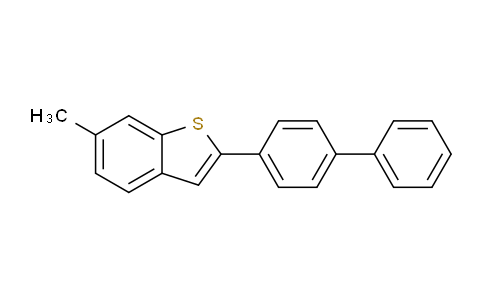 CAS No. 22720-99-6, 2-([1,1'-biphenyl]-4-yl)-6-methylbenzo[b]thiophene